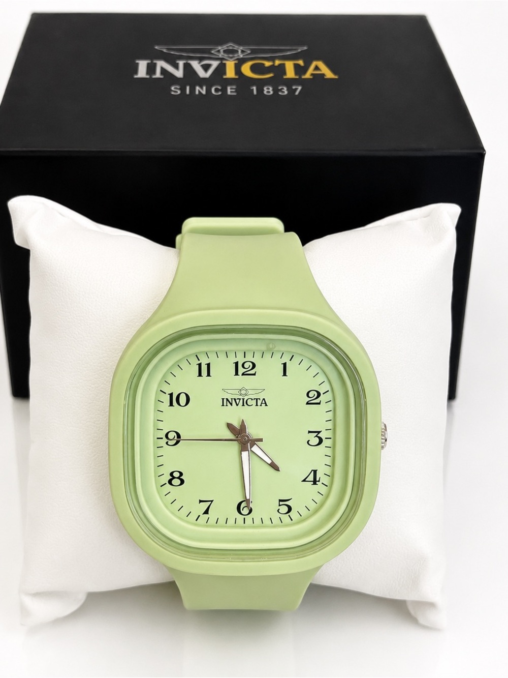 Pistachio Mint Green Invicta Celestial Velvion 70383 Unisex 45.3mm Quartz